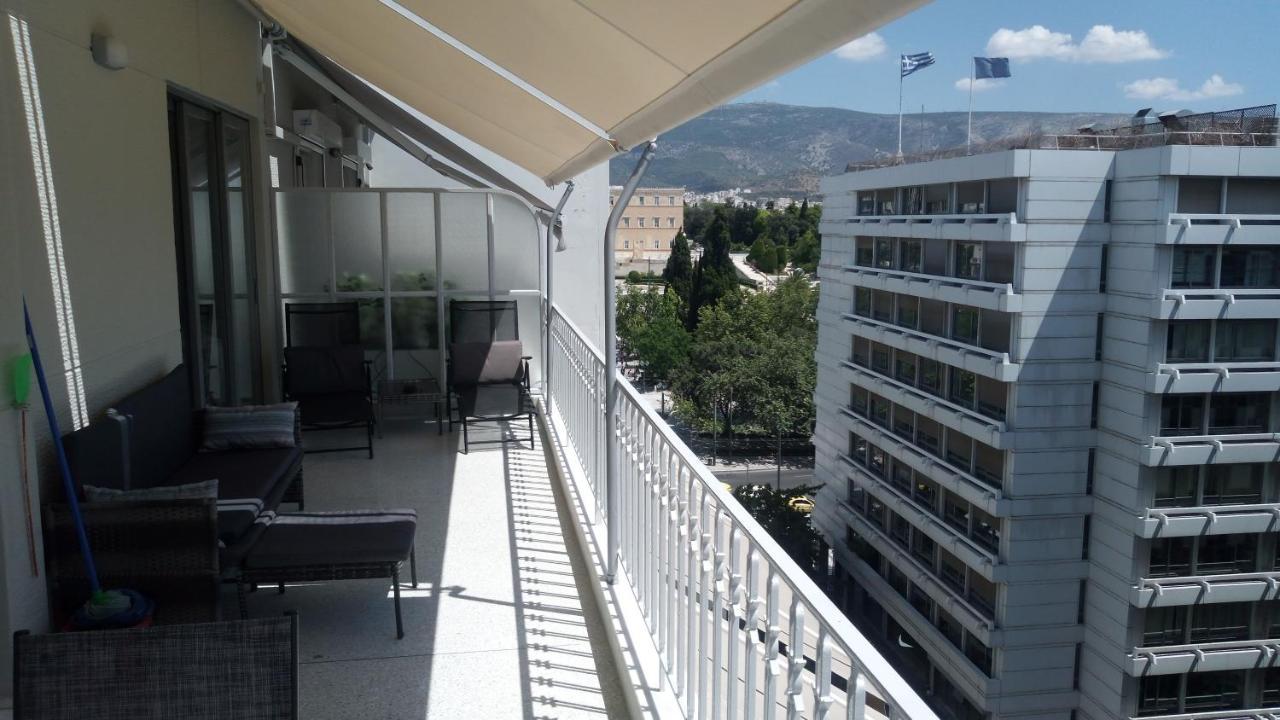 Parthenon And Syntagma Square View Apartment Atenas Exterior foto